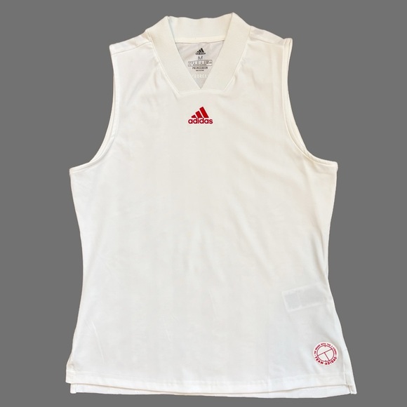 Adidas Tennis Match Engineered Tank Top White Women’s Medium - Picture 3 of 10